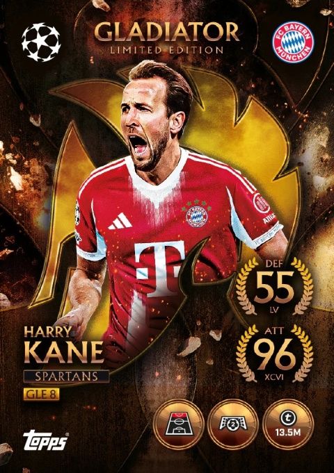 Topps UCC Match Attax 2025/26 - Mini Tin - International Icons - bevat 28 Match Attax kaarten plus een willekeurige Star Boy LE en 3 exclusieve 'Worldies' LE kaarten